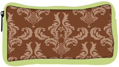

Snoogg Eco Friendly Canvas Brown Abstract Pattern Designer Student Pen Pencil Case Coin Purse Pouch Cosmetic Makeup Bag (GREEN) Pouch(Multicolor)