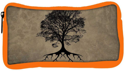 

Snoogg Eco Friendly Canvas Tree Silhouette Designer Student Pen Pencil Case Coin Purse Pouch Cosmetic Makeup Bag (ORANGE) Pouch(Multicolor)