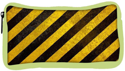 

Snoogg Eco Friendly Canvas Yellow Strips Design Designer Student Pen Pencil Case Coin Purse Pouch Cosmetic Makeup Bag (GREEN) Pouch(Multicolor)