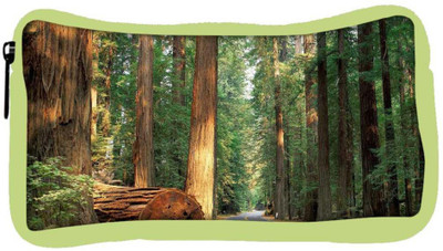 

Snoogg Eco Friendly Canvas Road And Forest Designer Student Pen Pencil Case Coin Purse Pouch Cosmetic Makeup Bag (GREEN) Pouch(Multicolor)