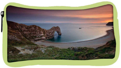 

Snoogg Eco Friendly Canvas Amazing Ocean View Designer Student Pen Pencil Case Coin Purse Pouch Cosmetic Makeup Bag (GREEN) Pouch(Multicolor)