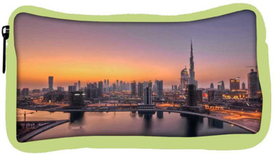 

Snoogg Eco Friendly Canvas City Of Love Designer Student Pen Pencil Case Coin Purse Pouch Cosmetic Makeup Bag (GREEN) Pouch(Multicolor)