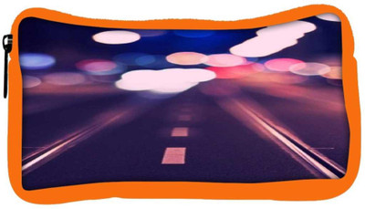 

Snoogg Eco Friendly Canvas Hazy Nights Student Pen Pencil Case Coin Purse Pouch Cosmetic Makeup Bag (ORANGE) Pouch(Multicolor)
