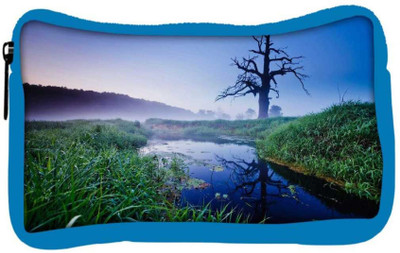 

Snoogg Eco Friendly Canvas Frozen Tree Designer Student Pen Pencil Case Coin Purse Pouch Cosmetic Makeup Bag (BLUE) Pouch(Multicolor)