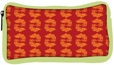 

Snoogg Eco Friendly Canvas Yellow Leaves In Red Designer Student Pen Pencil Case Coin Purse Pouch Cosmetic Makeup Bag (GREEN) Pouch(Multicolor)