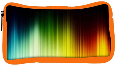 

Snoogg Eco Friendly Canvas Multicolor Pattern Design Designer Student Pen Pencil Case Coin Purse Pouch Cosmetic Makeup Bag (ORANGE) Pouch(Multicolor)