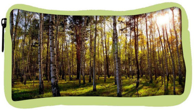 

Snoogg Eco Friendly Canvas Clean Forest Designer Student Pen Pencil Case Coin Purse Pouch Cosmetic Makeup Bag (GREEN) Pouch(Multicolor)