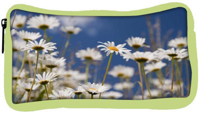 

Snoogg Eco Friendly Canvas Daisies Student Pen Pencil Case Coin Purse Pouch Cosmetic Makeup Bag (GREEN) Pouch(Multicolor)