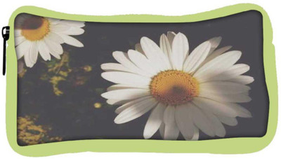 

Snoogg Eco Friendly Canvas White Sunflowers Student Pen Pencil Case Coin Purse Pouch Cosmetic Makeup Bag (GREEN) Pouch(Multicolor)