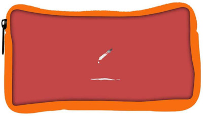 

Snoogg Eco Friendly Canvas Pink Petal Flower Designer Student Pen Pencil Case Coin Purse Pouch Cosmetic Makeup Bag (ORANGE) Pouch(Multicolor)