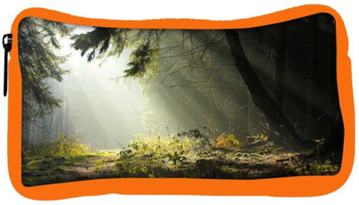 

Snoogg Eco Friendly Canvas Hidden Way In Forest Designer Student Pen Pencil Case Coin Purse Pouch Cosmetic Makeup Bag (ORANGE) Pouch(Multicolor)