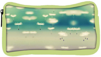 

Snoogg Eco Friendly Canvas Dandelion White Student Pen Pencil Case Coin Purse Pouch Cosmetic Makeup Bag (GREEN) Pouch(Multicolor)