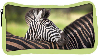 

Snoogg Eco Friendly Canvas Baby Zebra Designer Student Pen Pencil Case Coin Purse Pouch Cosmetic Makeup Bag (GREEN) Pouch(Multicolor)