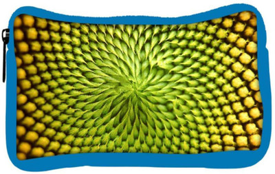 

Snoogg Eco Friendly Canvas Small Abstract Design Designer Student Pen Pencil Case Coin Purse Pouch Cosmetic Makeup Bag (BLUE) Pouch(Multicolor)