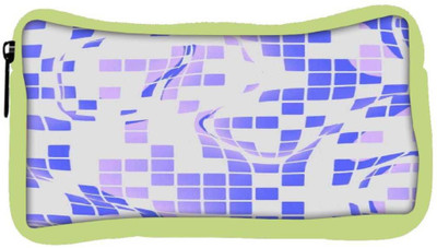 

Snoogg Eco Friendly Canvas Purple Checkered Pattern 2558 Student Pen Pencil Case Coin Purse Pouch Cosmetic Makeup Bag (GREEN) Pouch(Multicolor)
