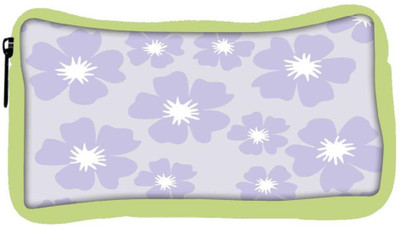 

Snoogg Eco Friendly Canvas Light Purple Flower Designer Student Pen Pencil Case Coin Purse Pouch Cosmetic Makeup Bag (GREEN) Pouch(Multicolor)