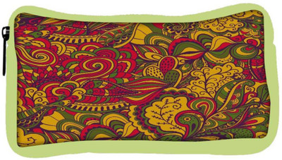 

Snoogg Eco Friendly Canvas Vector Seamless Texture With Abstract Flowers Endless Background Ethnic Sea Student Pen Pencil Case Coin Purse Pouch Cosmetic Makeup Bag (GREEN) Pouch(Multicolor)