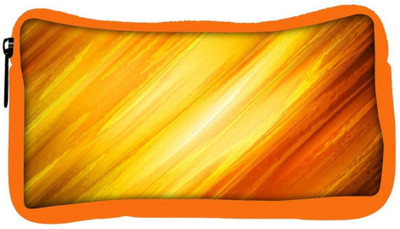 

Snoogg Eco Friendly Canvas Abstract Yellow And Orange Designer Student Pen Pencil Case Coin Purse Pouch Cosmetic Makeup Bag (ORANGE) Pouch(Multicolor)