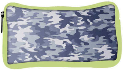 

Snoogg Eco Friendly Canvas Camo Blue 2763 Student Pen Pencil Case Coin Purse Pouch Cosmetic Makeup Bag (GREEN) Pouch(Multicolor)