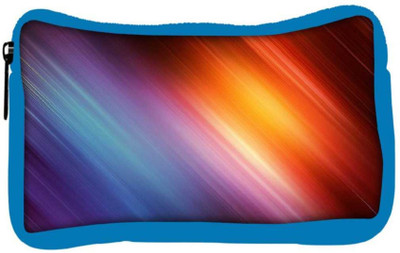 

Snoogg Eco Friendly Canvas Abstract Rays Of Color Designer Student Pen Pencil Case Coin Purse Pouch Cosmetic Makeup Bag (BLUE) Pouch(Multicolor)