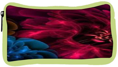 

Snoogg Eco Friendly Canvas Blue And Red Smoke Designer Student Pen Pencil Case Coin Purse Pouch Cosmetic Makeup Bag (GREEN) Pouch(Multicolor)