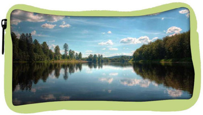 

Snoogg Eco Friendly Canvas Lake And The Jungle Designer Student Pen Pencil Case Coin Purse Pouch Cosmetic Makeup Bag (GREEN) Pouch(Multicolor)