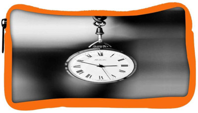 

Snoogg Eco Friendly Canvas Vintage Pocket Clock Student Pen Pencil Case Coin Purse Pouch Cosmetic Makeup Bag (ORANGE) Pouch(Multicolor)