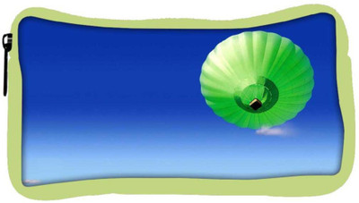 

Snoogg Eco Friendly Canvas Green Parachute Balloons Designer Student Pen Pencil Case Coin Purse Pouch Cosmetic Makeup Bag (GREEN) Pouch(Multicolor)