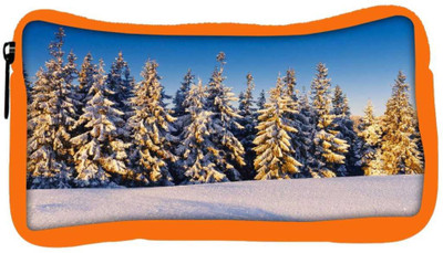 

Snoogg Eco Friendly Canvas Christmas Trees Designer Student Pen Pencil Case Coin Purse Pouch Cosmetic Makeup Bag (ORANGE) Pouch(Multicolor)