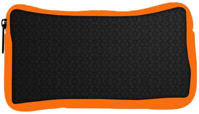 

Snoogg Eco Friendly Canvas Black Wall Pattern Design Designer Student Pen Pencil Case Coin Purse Pouch Cosmetic Makeup Bag (ORANGE) Pouch(Multicolor)