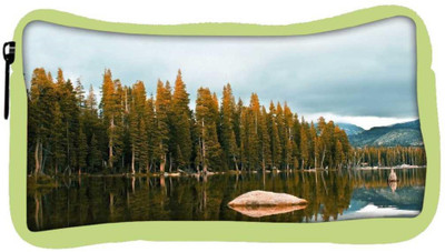 

Snoogg Eco Friendly Canvas Rock In The River Designer Student Pen Pencil Case Coin Purse Pouch Cosmetic Makeup Bag (GREEN) Pouch(Multicolor)