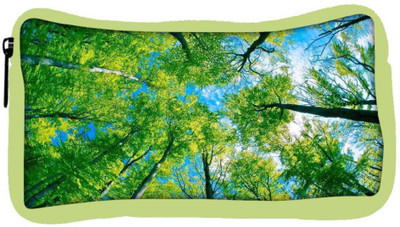 

Snoogg Eco Friendly Canvas Blossom Trees Designer Student Pen Pencil Case Coin Purse Pouch Cosmetic Makeup Bag (GREEN) Pouch(Multicolor)