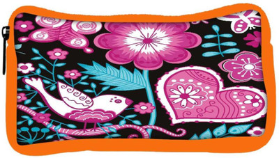 

Snoogg Eco Friendly Canvas Seamless Texture With Flowers Student Pen Pencil Case Coin Purse Pouch Cosmetic Makeup Bag (ORANGE) Pouch(Multicolor)