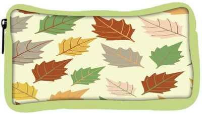 

Snoogg Eco Friendly Canvas Dark Leaves Designer Student Pen Pencil Case Coin Purse Pouch Cosmetic Makeup Bag (GREEN) Pouch(Multicolor)