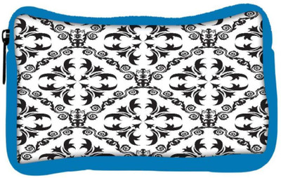 

Snoogg Eco Friendly Canvas Grey Pattern Design Designer Student Pen Pencil Case Coin Purse Pouch Cosmetic Makeup Bag (BLUE) Pouch(Multicolor)