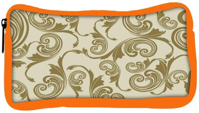 

Snoogg Eco Friendly Canvas Abstract Green Pattern Designer Student Pen Pencil Case Coin Purse Pouch Cosmetic Makeup Bag (ORANGE) Pouch(Multicolor)