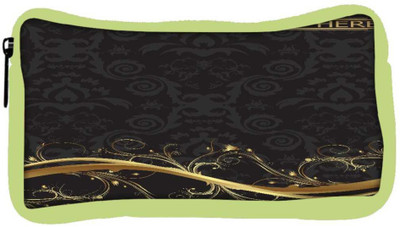 

Snoogg Eco Friendly Canvas Abstract Background Student Pen Pencil Case Coin Purse Pouch Cosmetic Makeup Bag (GREEN) Pouch(Multicolor)