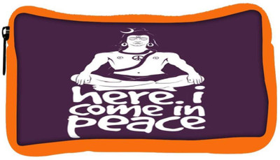 

Snoogg Eco Friendly Canvas Here. I Come In Peace Student Pen Pencil Case Coin Purse Pouch Cosmetic Makeup Bag (ORANGE) Pouch(Multicolor)