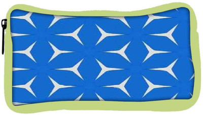 

Snoogg Eco Friendly Canvas White In Blue Pattern Designer Student Pen Pencil Case Coin Purse Pouch Cosmetic Makeup Bag (GREEN) Pouch(Multicolor)