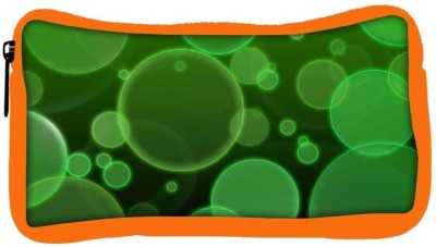 

Snoogg Eco Friendly Canvas Green Surface Designer Student Pen Pencil Case Coin Purse Pouch Cosmetic Makeup Bag (ORANGE) Pouch(Multicolor)