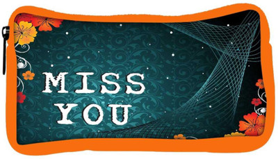 

Snoogg Eco Friendly Canvas Abstract Floral Vector With Place For The Text Design Student Pen Pencil Case Coin Purse Pouch Cosmetic Makeup Bag (ORANGE) Pouch(Multicolor)