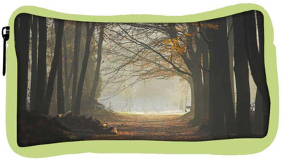 

Snoogg Eco Friendly Canvas Cutting The Forest Designer Student Pen Pencil Case Coin Purse Pouch Cosmetic Makeup Bag (GREEN) Pouch(Multicolor)