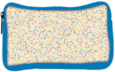 

Snoogg Eco Friendly Canvas Multiple Music Designer Student Pen Pencil Case Coin Purse Pouch Cosmetic Makeup Bag (BLUE) Pouch(Multicolor)