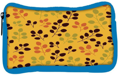 

Snoogg Eco Friendly Canvas Brown Leaves Designer Student Pen Pencil Case Coin Purse Pouch Cosmetic Makeup Bag (BLUE) Pouch(Multicolor)