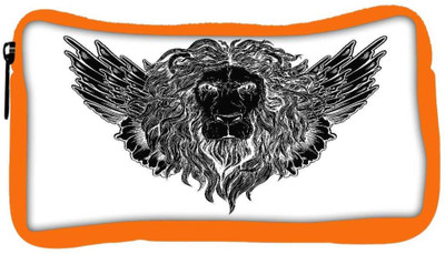 

Snoogg Eco Friendly Canvas Lion With Wings Vector T Shirt Design Student Pen Pencil Case Coin Purse Pouch Cosmetic Makeup Bag (ORANGE) Pouch(Multicolor)