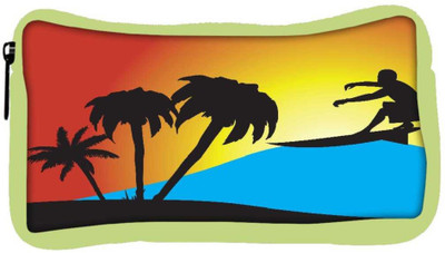 

Snoogg Eco Friendly Canvas Summer Sport Student Pen Pencil Case Coin Purse Pouch Cosmetic Makeup Bag (GREEN) Pouch(Multicolor)