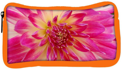 

Snoogg Eco Friendly Canvas Dahlia Flower Designer Student Pen Pencil Case Coin Purse Pouch Cosmetic Makeup Bag (ORANGE) Pouch(Multicolor)
