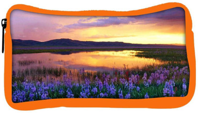 

Snoogg Eco Friendly Canvas Purple Flower Designer Student Pen Pencil Case Coin Purse Pouch Cosmetic Makeup Bag (ORANGE) Pouch(Multicolor)