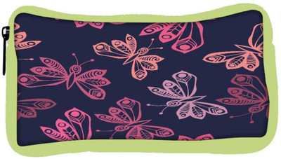 

Snoogg Eco Friendly Canvas Throws Butterflies Designer Student Pen Pencil Case Coin Purse Pouch Cosmetic Makeup Bag (GREEN) Pouch(Multicolor)