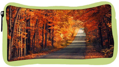 

Snoogg Eco Friendly Canvas Orange Trees Designer Student Pen Pencil Case Coin Purse Pouch Cosmetic Makeup Bag (GREEN) Pouch(Multicolor)